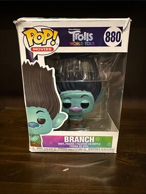 Funko Pop! Trolls World Tour Branch Vinyl Figure